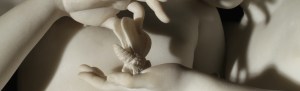 particolare di Amore e psiche stanti, di Antonio Canova