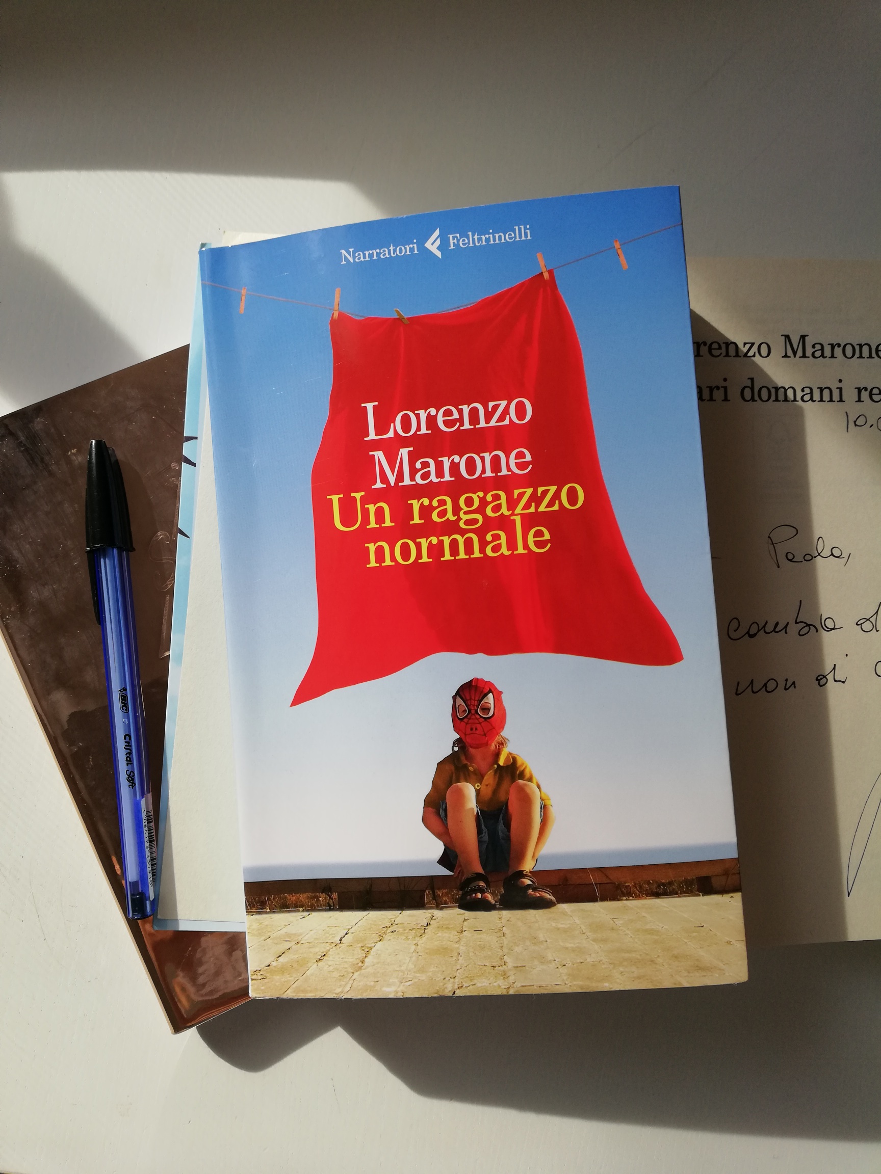Un ragazzo normale Lorenzo Marone.jpg